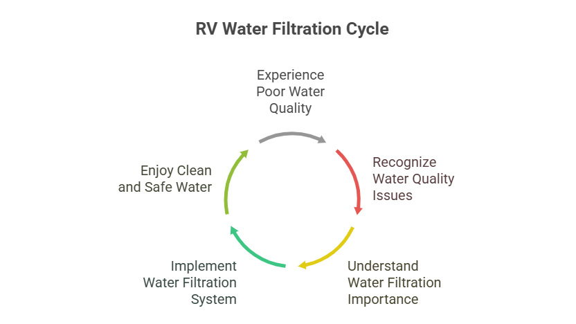 RV Water Filtration Cycle